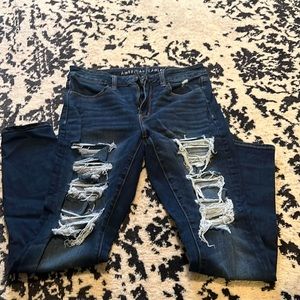 American Eagle Size 8 high rise jeggings